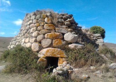 nuraghe Izzana, ad Aggius, in Sardegna