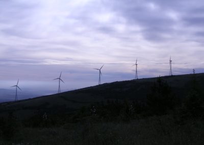 parco eolico a Bonaita, Aggius