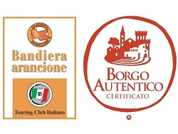 Aggius bandiera arancione e borgo autentico certificato